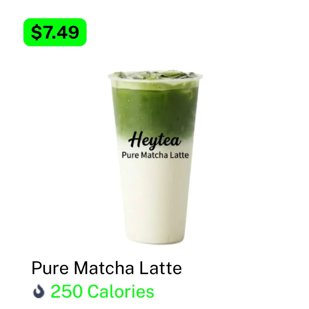 Pure Matcha Latte