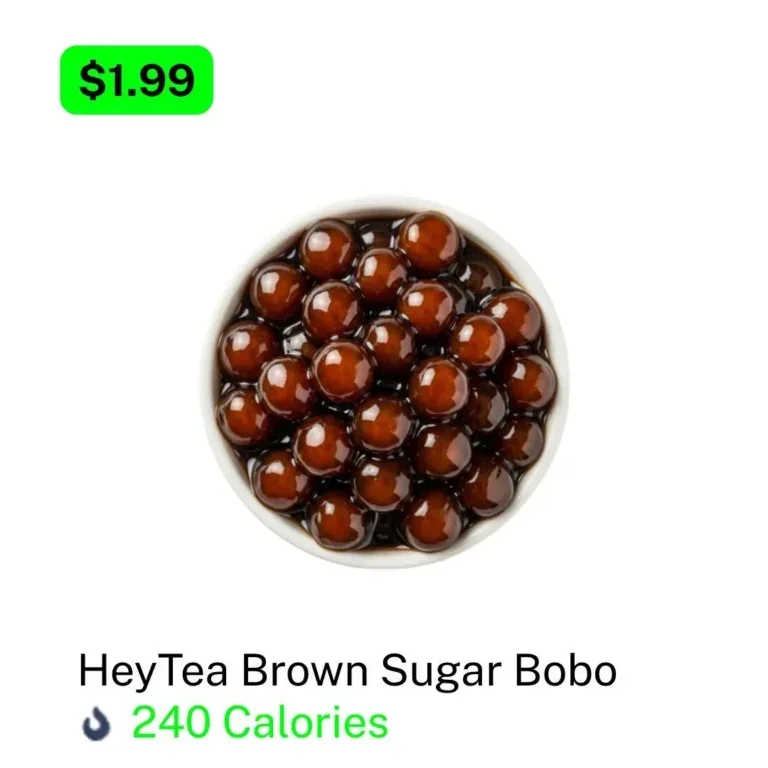 HeyTea Extra Topping HeyTea Brown Sugar Bobo