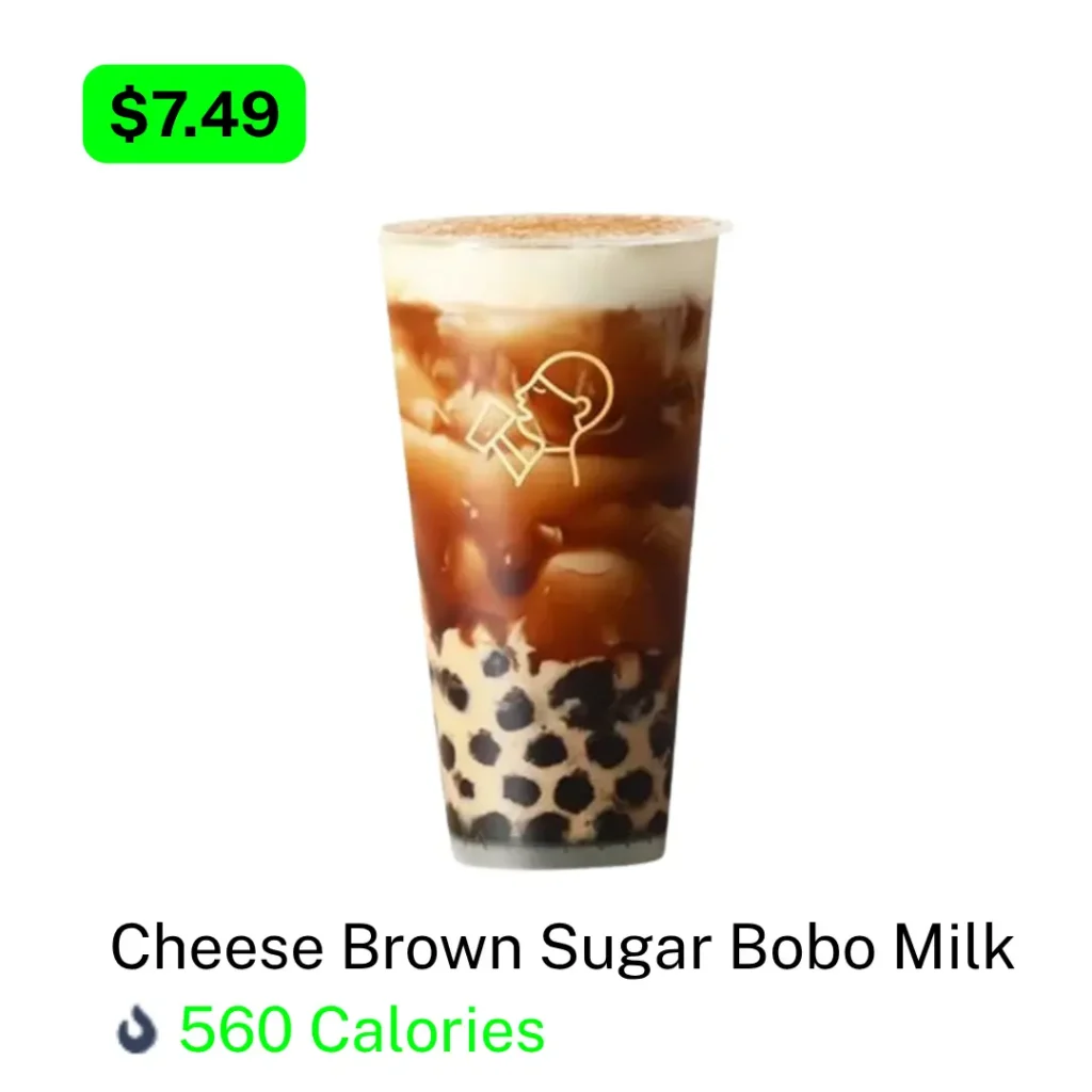 HeyTea Cheese Brown Sugar Bobo Milk