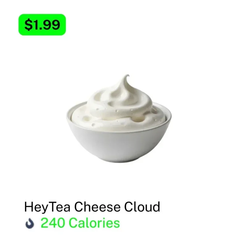 HeyTea Extra Topping HeyTea Cheese Cloud