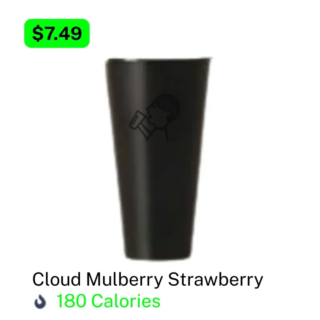 HeyTea Fruit Tea HeyTea Cloud Mulberry Strawberry
