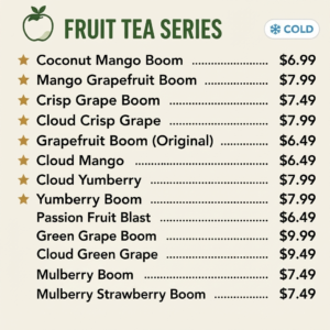 HeyTea Fruit Tea Series