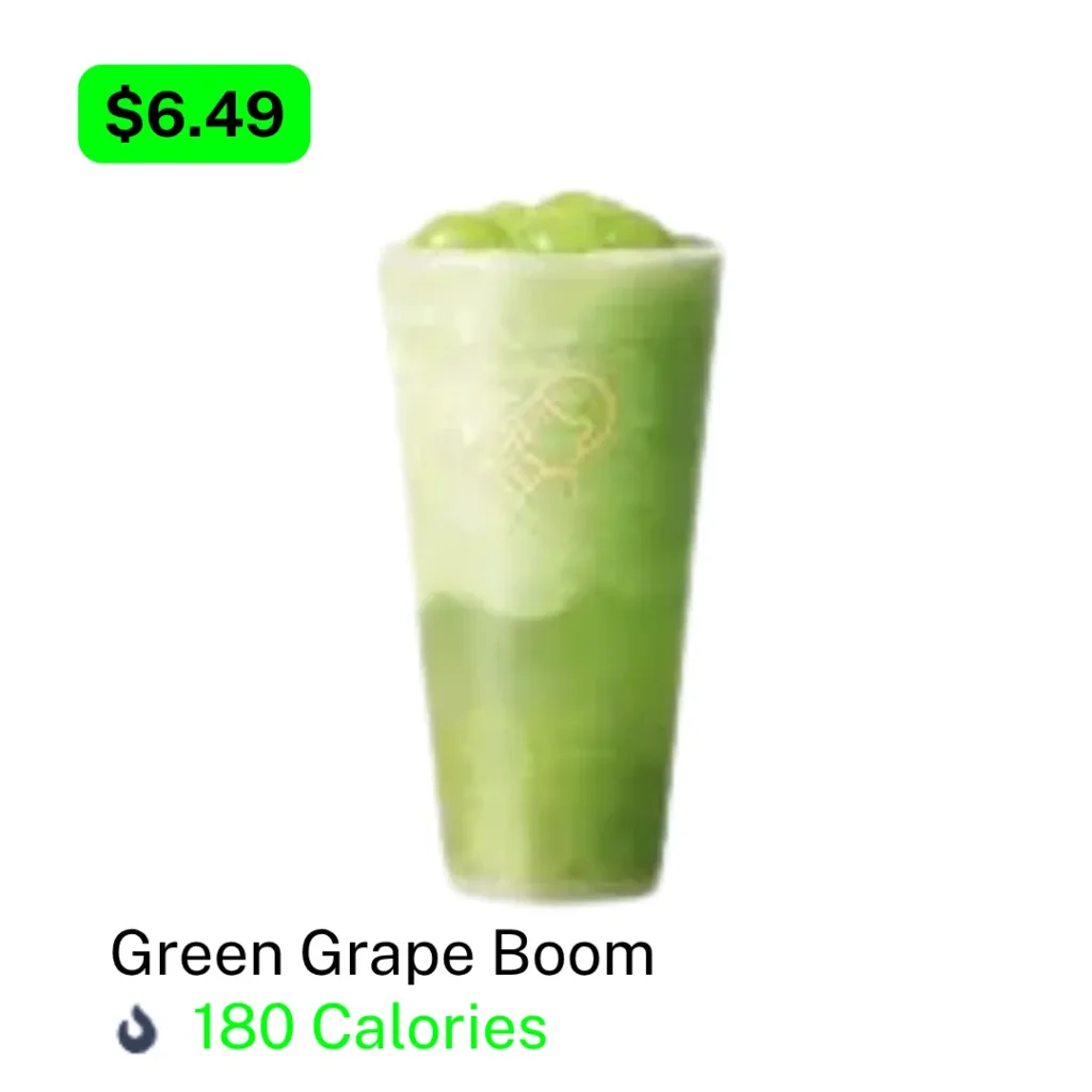 HeyTea Fruit Tea HeyTea Green Grape Boom