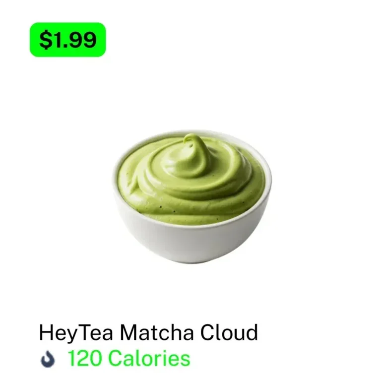 HeyTea Extra Topping HeyTea Matcha Cloud