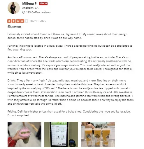 HeyTea Reviews