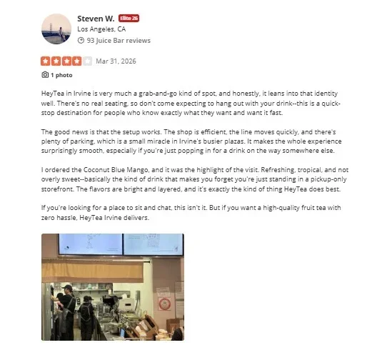 HeyTea Reviews