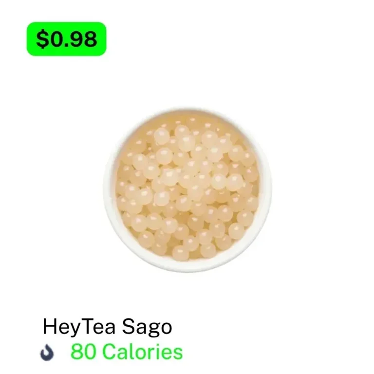HeyTea Extra Topping HeyTea Sago