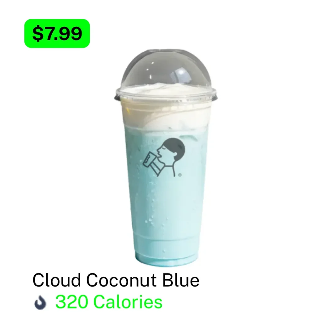 HeyTea Staff Picks HeyTea Cloud Coconut Blue