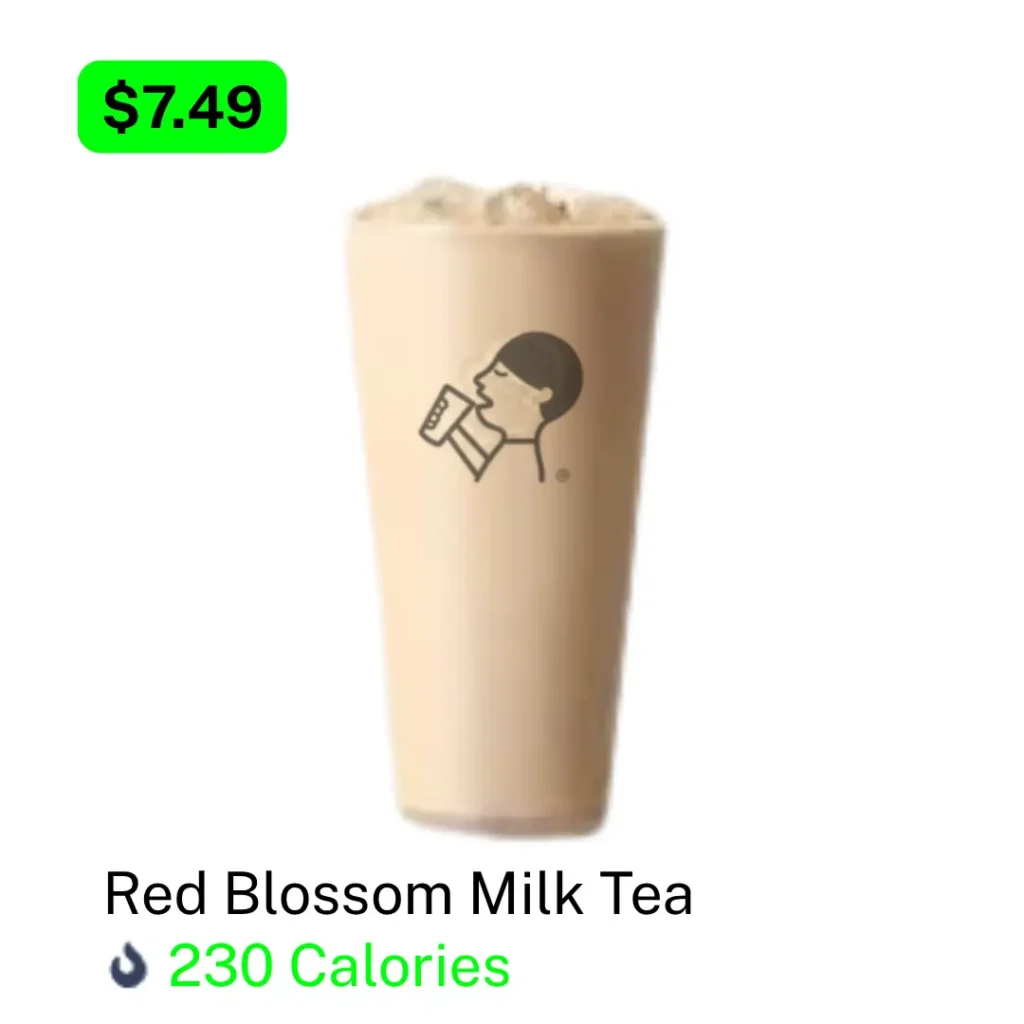 HEYTEA Tea & Classic Series HeyTea Red Blossom Milk Tea