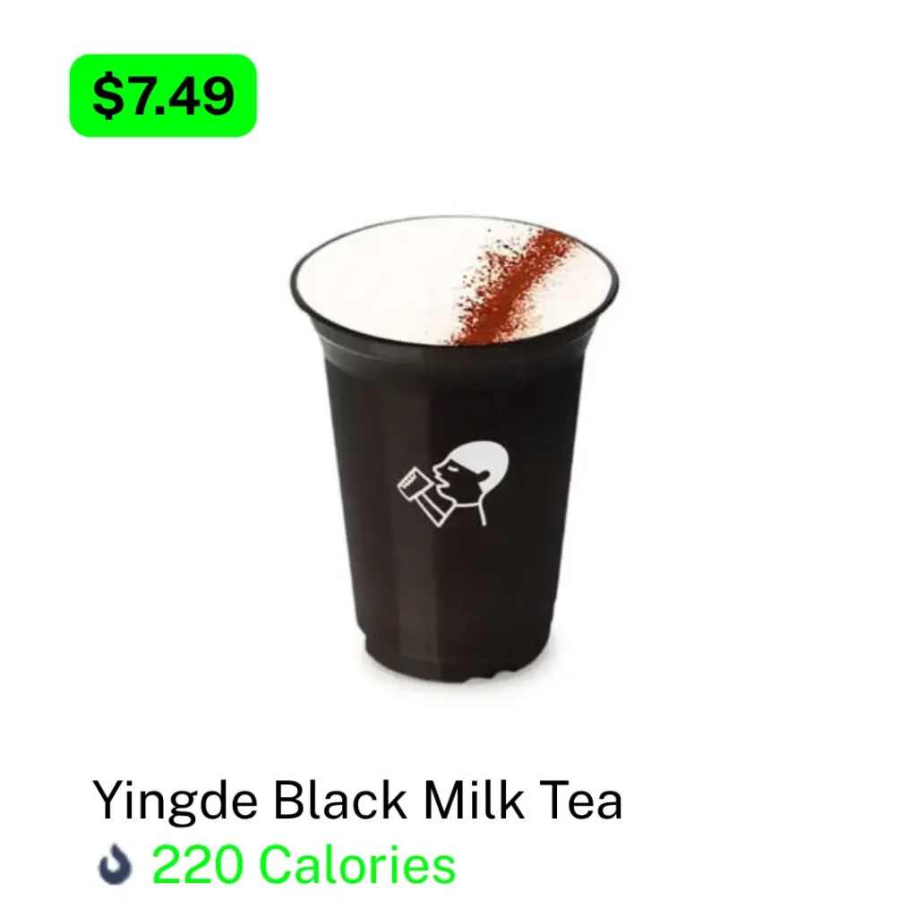 HeyTea Yingde Black Milk Tea